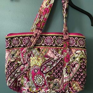 Never used vera bradley pink medium bag